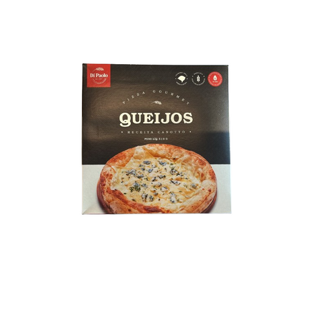 Pizza gourmet queijos dipaolo 510g