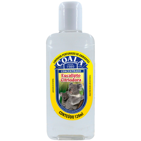 Oleo limpador perfumado coala 120ml eucalipto citriodora