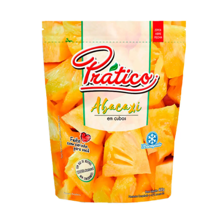 FRUTAS AMARELAS PRATICO 400G PEDACOS CONG.