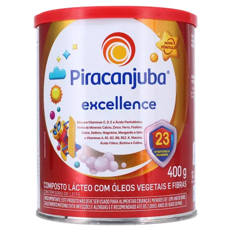 Composto Lácteo Piracanjuba Excellence  Lata 400gr 360-0