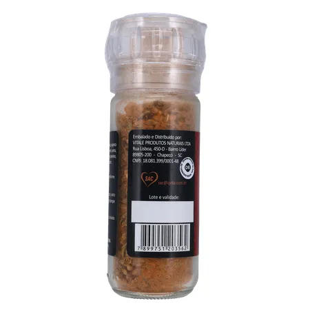 TEMPERO Q-VITA COM MOEDOR PARA CARNE SAL ROSA 70G 360-22