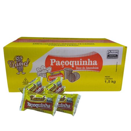 Doce Clamel 15g Paçoca Unid.