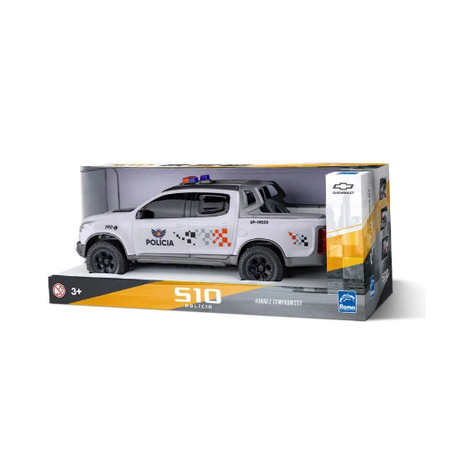 BRINQ.CARRO PICK-UP S10 POLICIA-SP