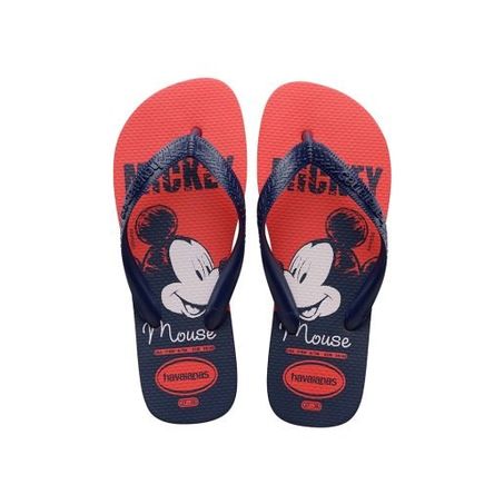 CHINELO HAVAIANAS TOP DISNEY VERMELHO/MARINHO 37/38