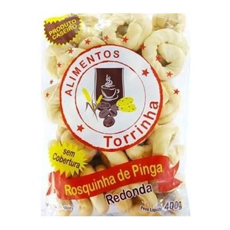 Biscoito Torrinha 400g Pinga Sem Cobertura