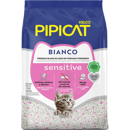 Granulado Pipicat 1,8kg - Bianco Sensitive
