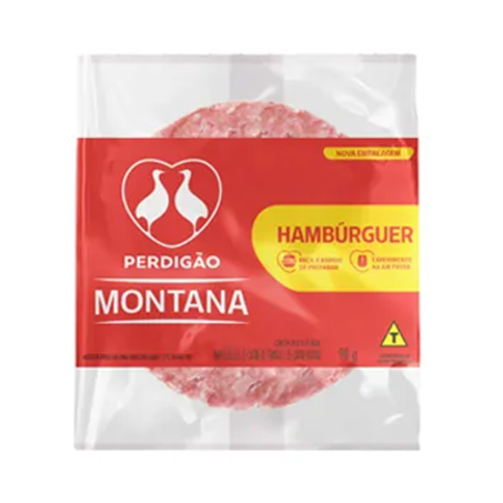 HAMBURGUER PERDIGÃO MONTANA MISTO 90G
