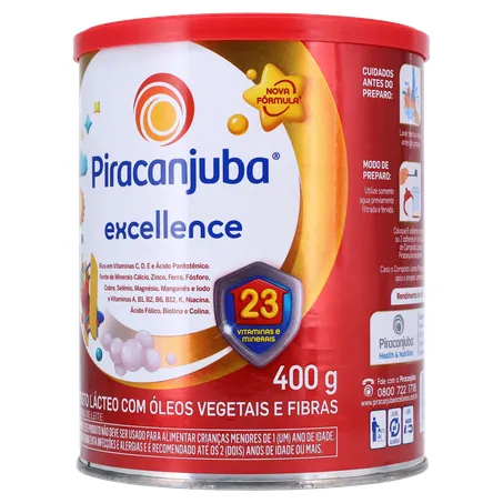 Composto Lácteo Piracanjuba Excellence  Lata 400gr 360-3
