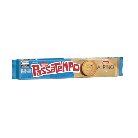 Biscoito Recheado Passatempo Alpino 90g
