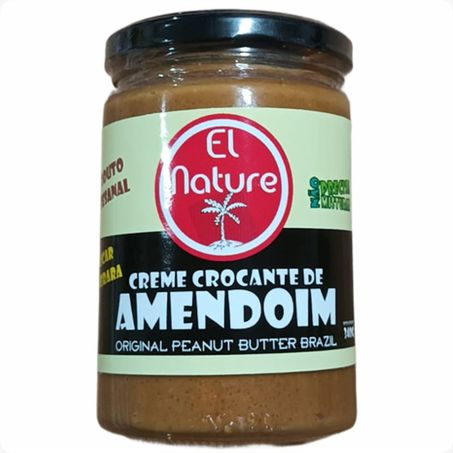 CREME CROCANTE DE AMENDOIM 340G - EL NATURE