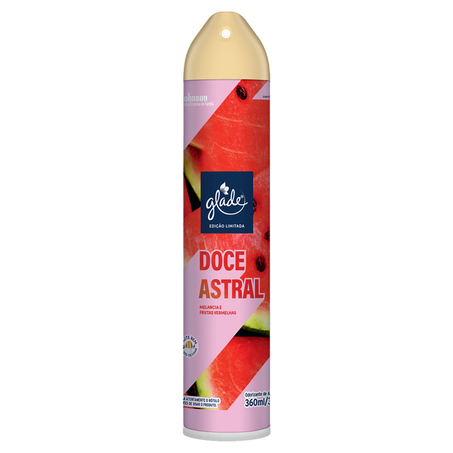 Desodorante Glade Aerossol Doce Astral Melancia & Frutas Vermelhas 360ml
