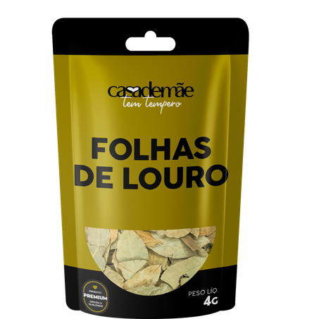 Louro folhas casa de mãe 4g sachê