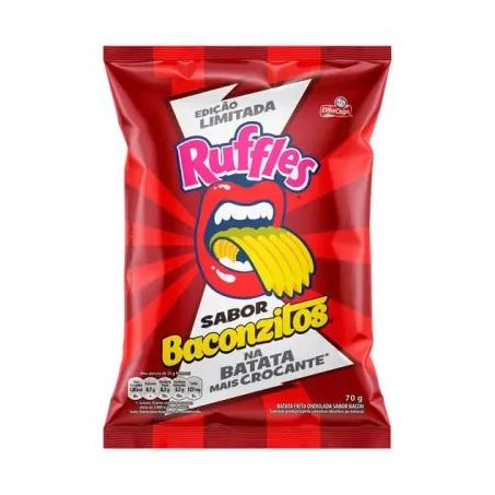 Batata e.chips 70gr ruffles swap bacon