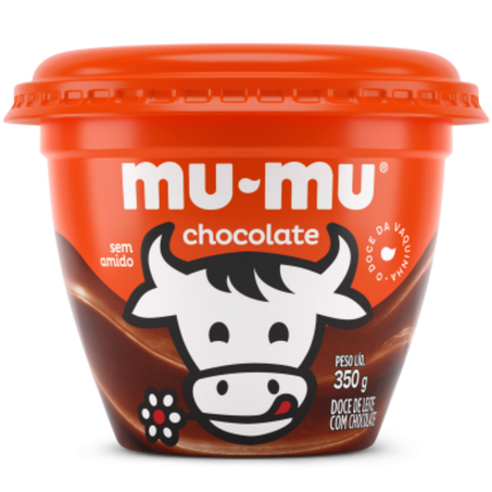 Doce de leite mumu 350g chocolate