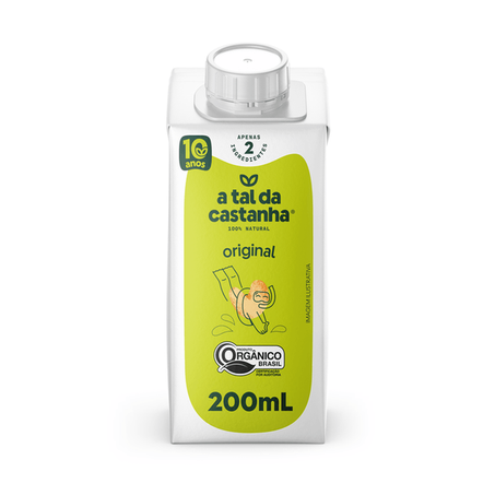 BEBIDA VEGETAL CAST DE CAJU ORGANICA 200ML - A TAL