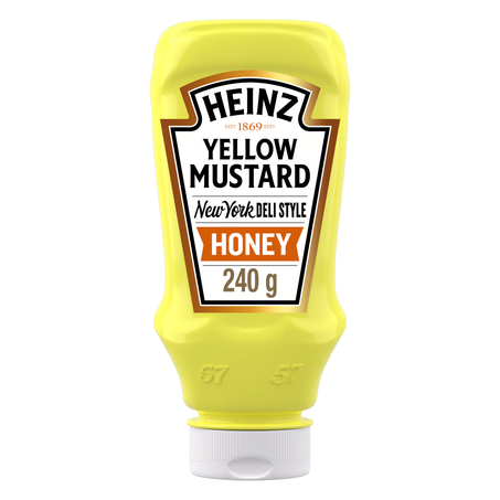 Mostarda Amarela Heinz 220g C/Mel