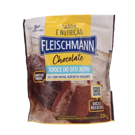 Mistura para Bolo Aerado Chocolate Fleischmann Sab
