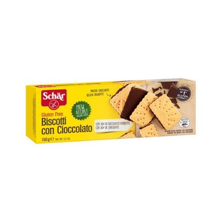 Biscotti con cioccolato schar 150gr