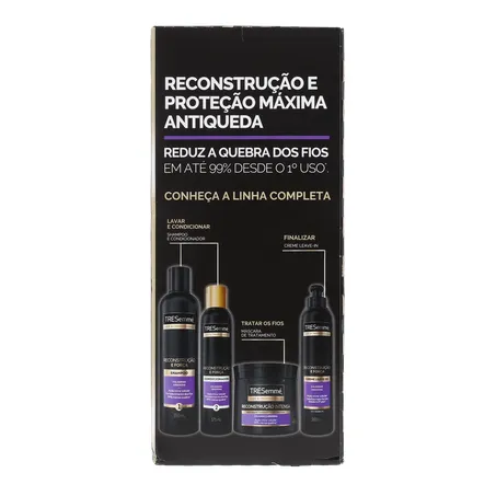 Shampoo Tresemme 350ml + Condicionador Reconstrução Força 175ml 360-18