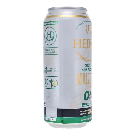 Cerv heikel malzbier s/alcool latao 473ml 360-30