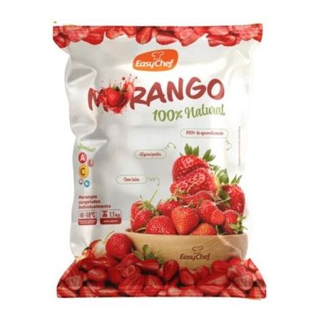 MORANGO EASYCHEF CONGELADO INTEIROS 1,1KG