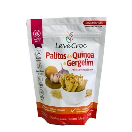 Palitos leve croc quinoa/ger s/glut 120g