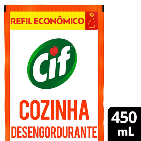 Limpador CIF Especialista Cozinha 450 ml Refil Econômico