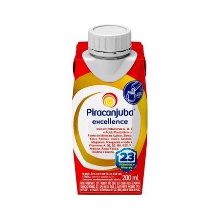BEBIDA PIRACANJUBA EXCELLENCE 200ML