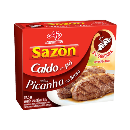 Caldo sazon leve picanha 37,5g