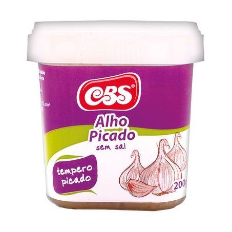 CBS ALHO PICADO PURO S/SAL 200 GR                 