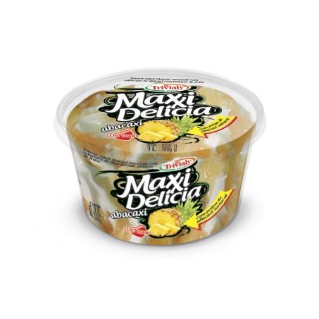 Sorvete trivialy maxi 1l abacaxi