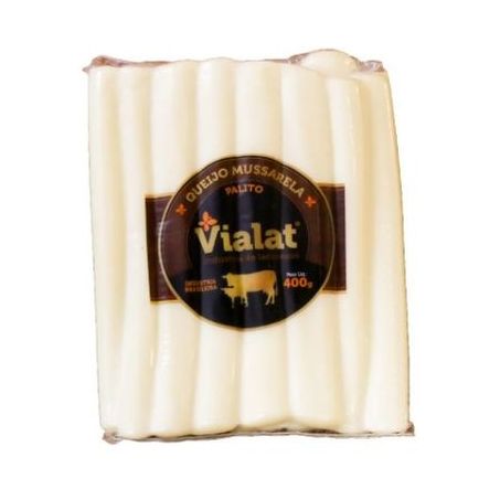 QUEIJO MUSSARELA VIALAT 400G PALITO TRAD.