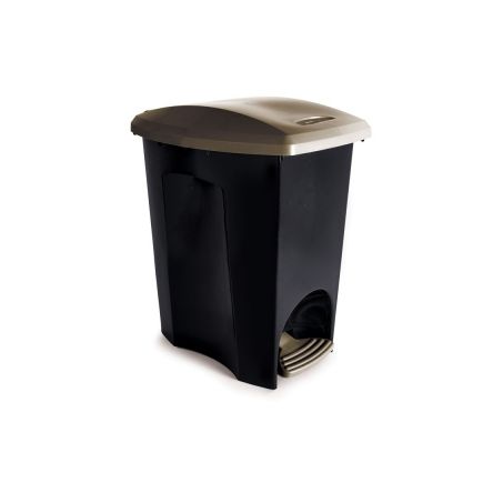 LIXEIRA PLASUTIL ECOBLACK C/PEDAL 15L R3495
