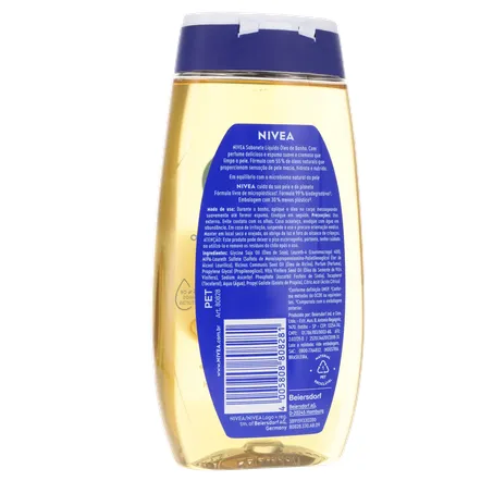 Sabonete Líquido em Óleo Nivea Natural Oil Embalagem 200ML 360-16