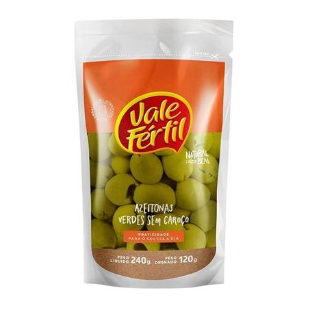 Azeitona vale fertil 120g sem caroço sache