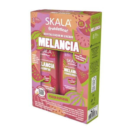 KIT SKALA MELANCIA SHAMPOO+CONDICIONADOR 650ML 