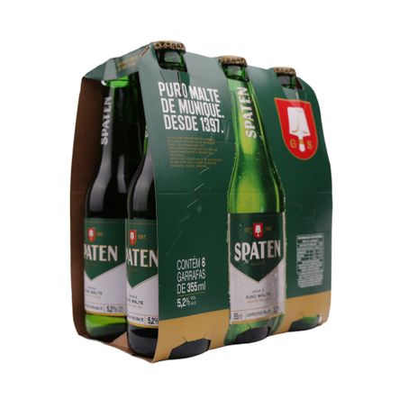 Cerveja Spaten Long Neck 355ml C/6 360-53
