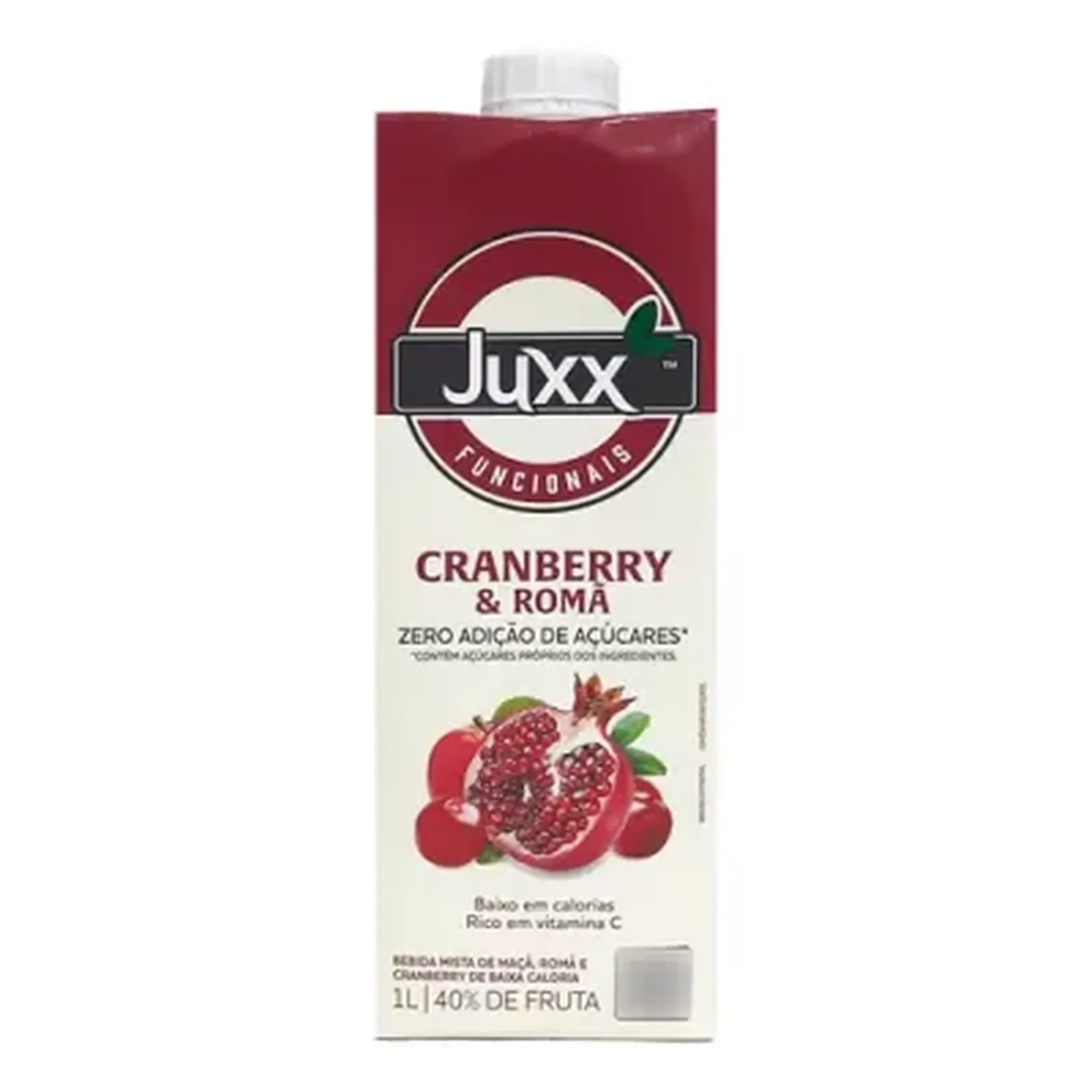Suco Juxx Zero Cranberry 1l Roma | HORTIFRUTI HITOMIX