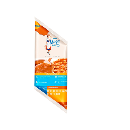 Recheio doce de leite moça nestlé 1.01kg