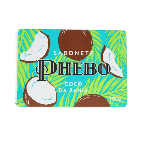 Sabonete Barra Phebo Coco Da Bahia Cx 100g 360-35