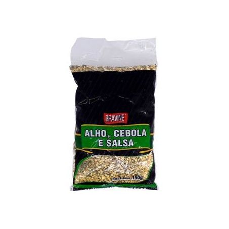 Tempero mix alho,salsa e cebola bravine 150g
