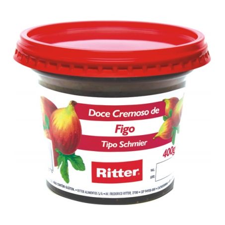 DOCE CREMOSO RITTER FIGO POTE 400G