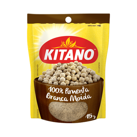 TEMPERO KITANO PIMENTA BRANCA PO 15G