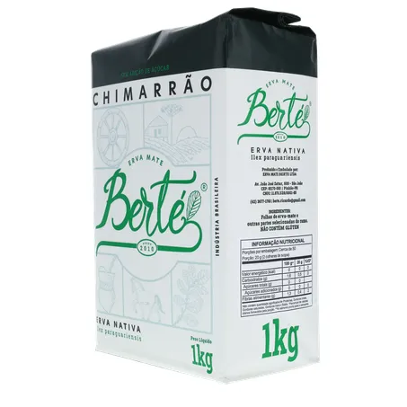 Erva mate berte s-acucar 1kg 360-5