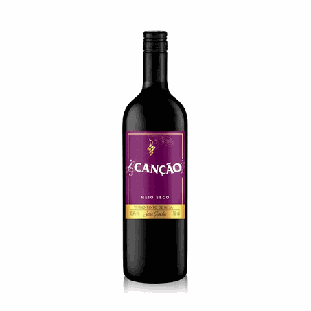 Vinho canção tinto demi seco 750ml