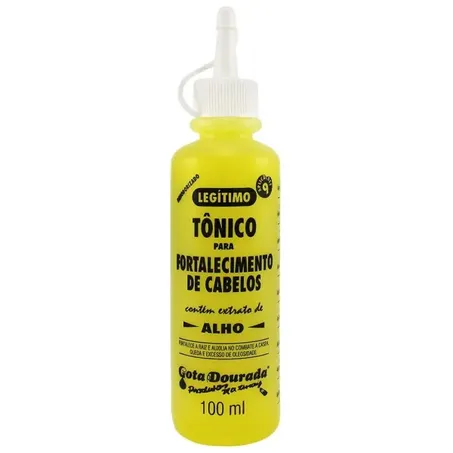 TONICO P/CABELO GOTA DOURADA ALHO 