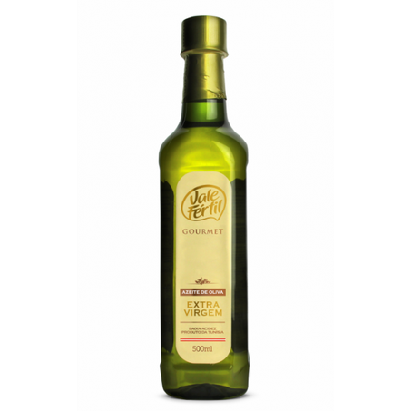 Azeite Oliva Vale Fértil Extra Virgem Gourmet Garrafa 500ml 
 