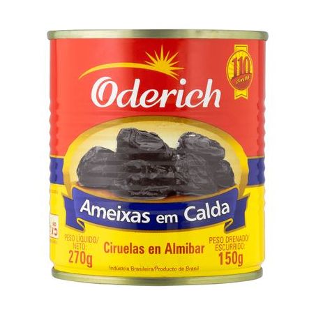 Ameixa em Calda Oderich Embalagem 150G
