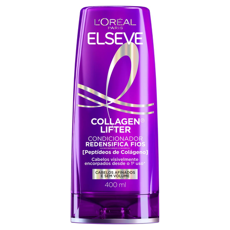 Condicionador Elseve 400ml - Colágeno