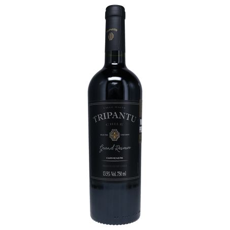 Vinho chileno tripantu gran reserva carmenere 750ml